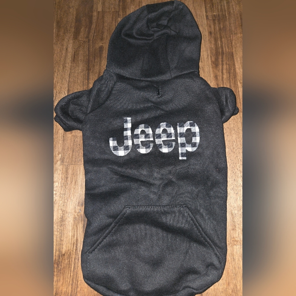 Jeep Black Dog Hoodie
